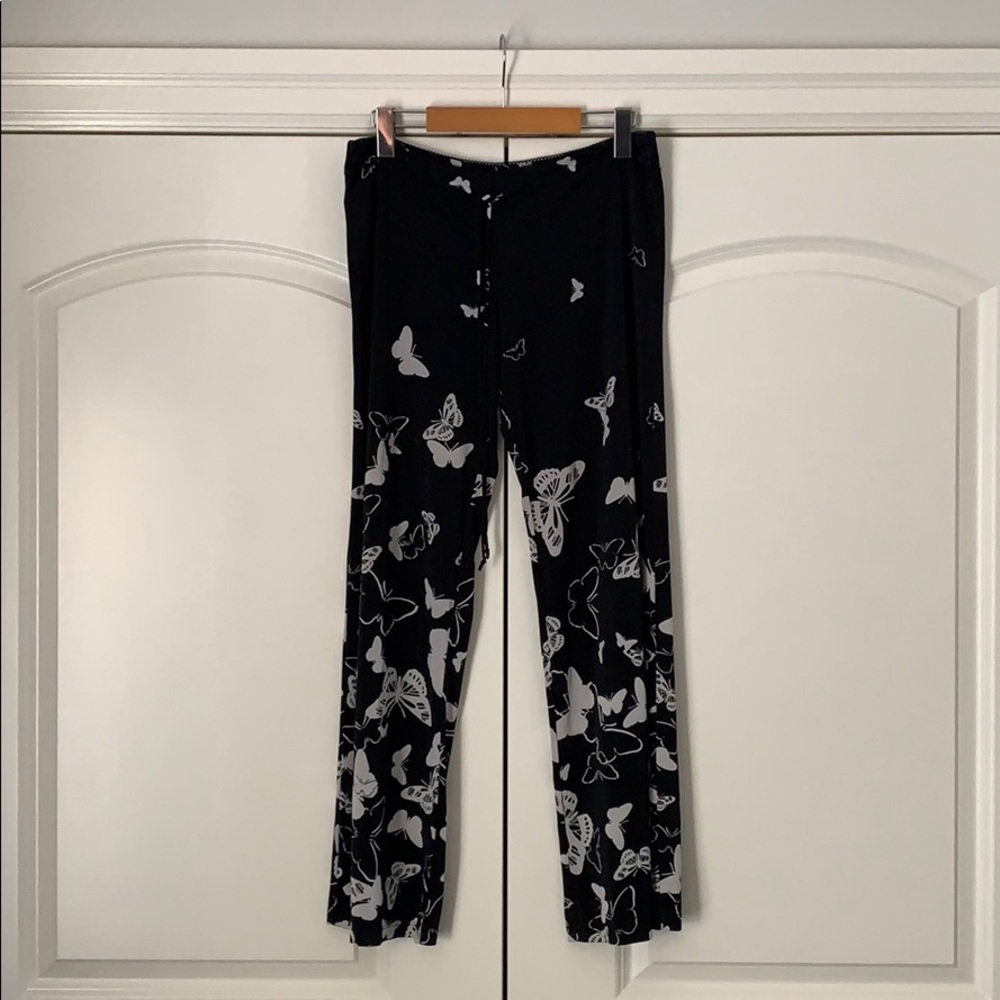 ❤️In Bloom Sleep Pajama Lounge Pants Butterfly M